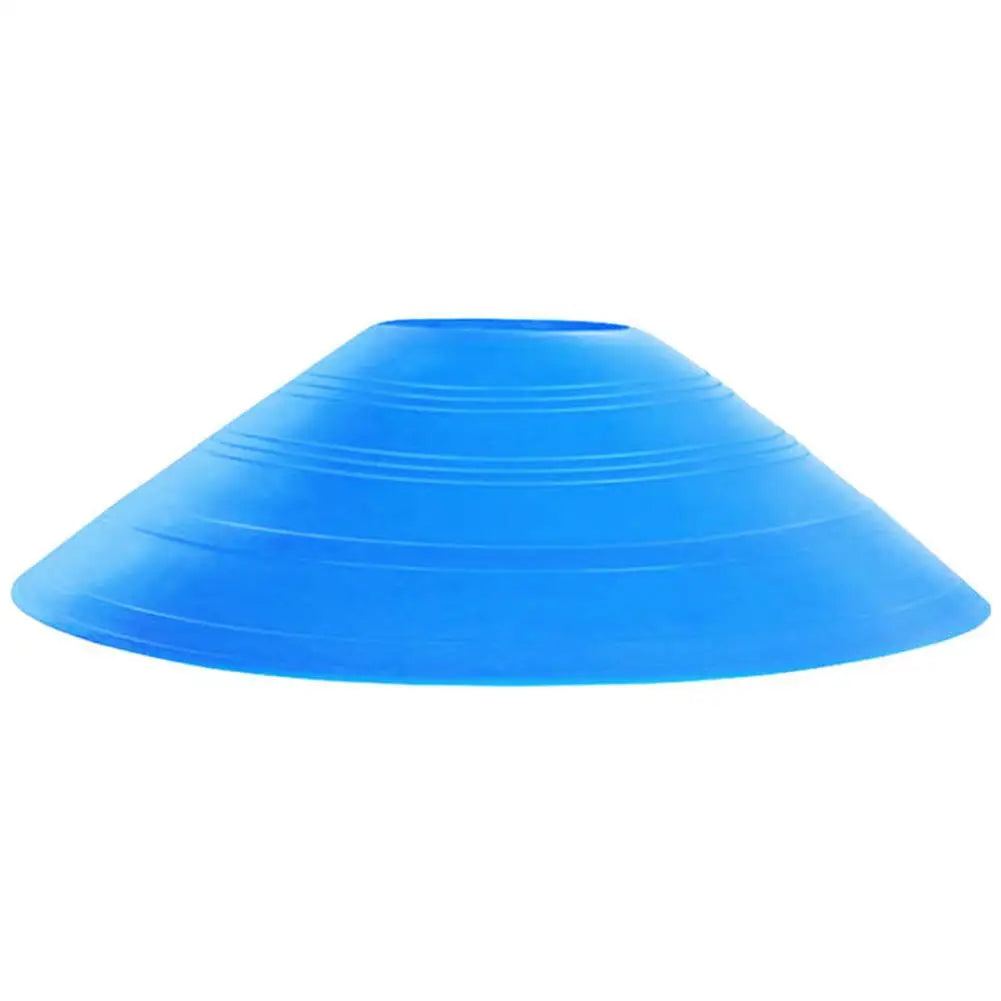 50Pcs Soccer Training Cones with Mesh Bag Football Training Sports Saucer Cones Marker Discs Soccer Rugby Training Disc Bucket